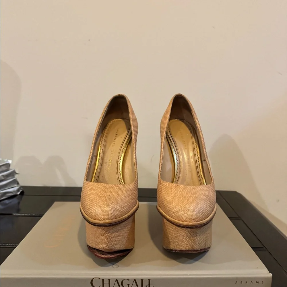 Charlotte Olympia
130mm leather Carmen pumps - Picture 2 of 10